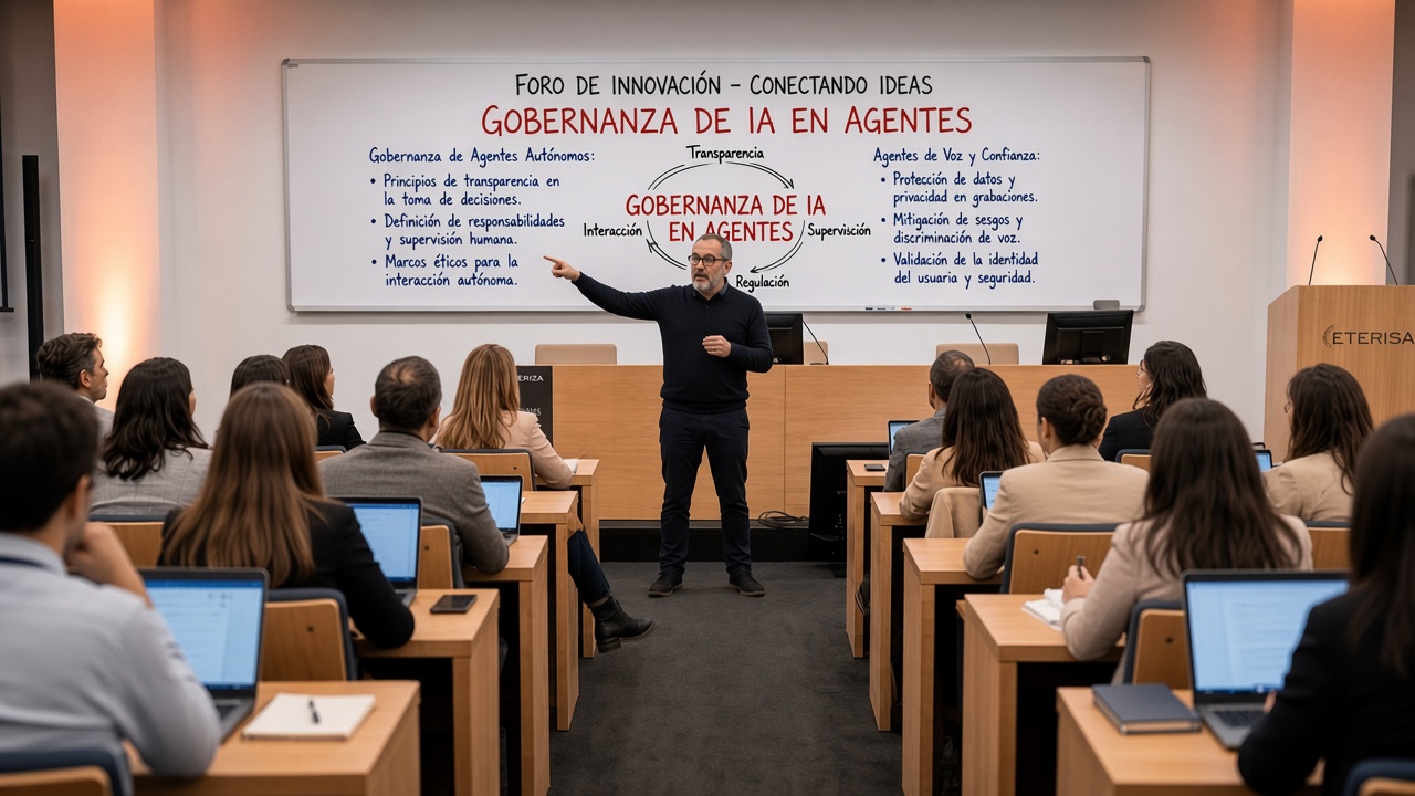 IA agéntica, gobernanza y agentes de voz